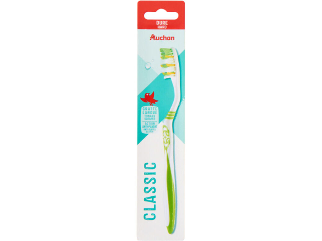 ESCOVA DENTES AUCHAN CL&Aacute;SSICA DURA 1UN image number 0