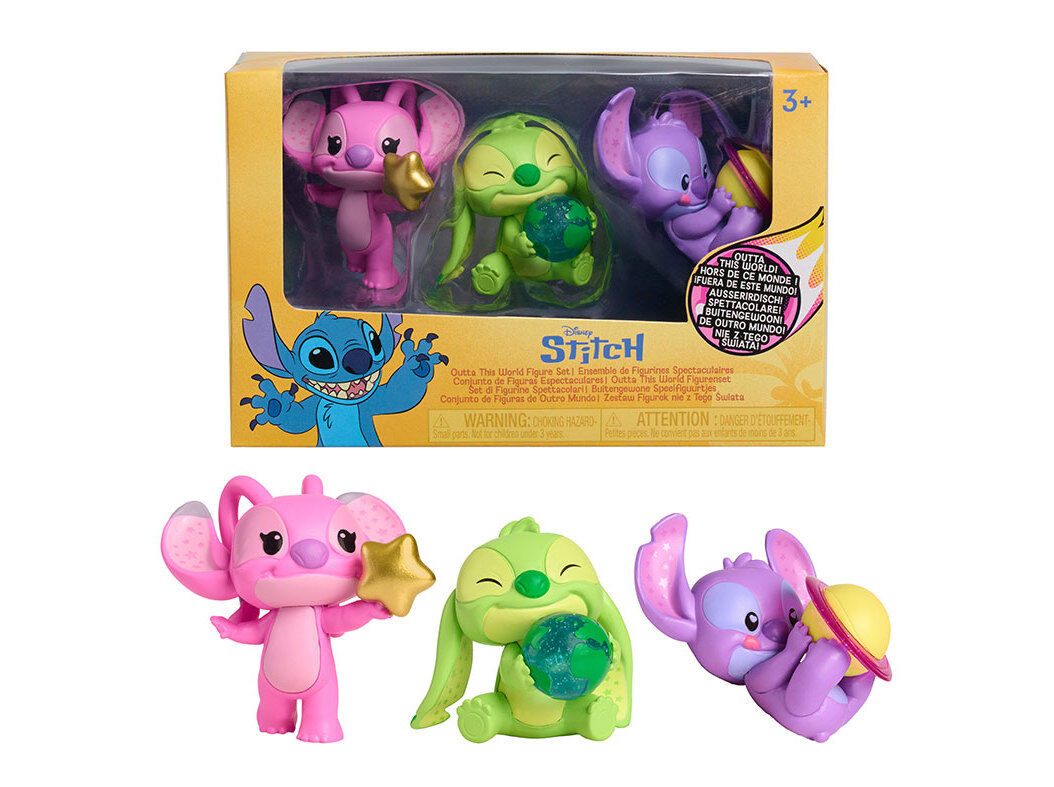 PACK 3 FIGURAS STITCH
