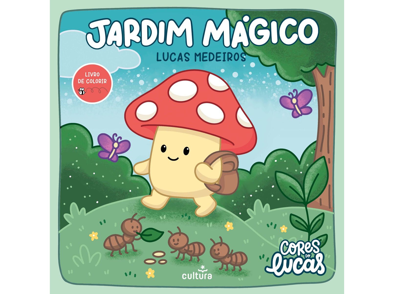 LIVRO JARDIM M&Aacute;GICO LUCAS MEDEIROS image number 0
