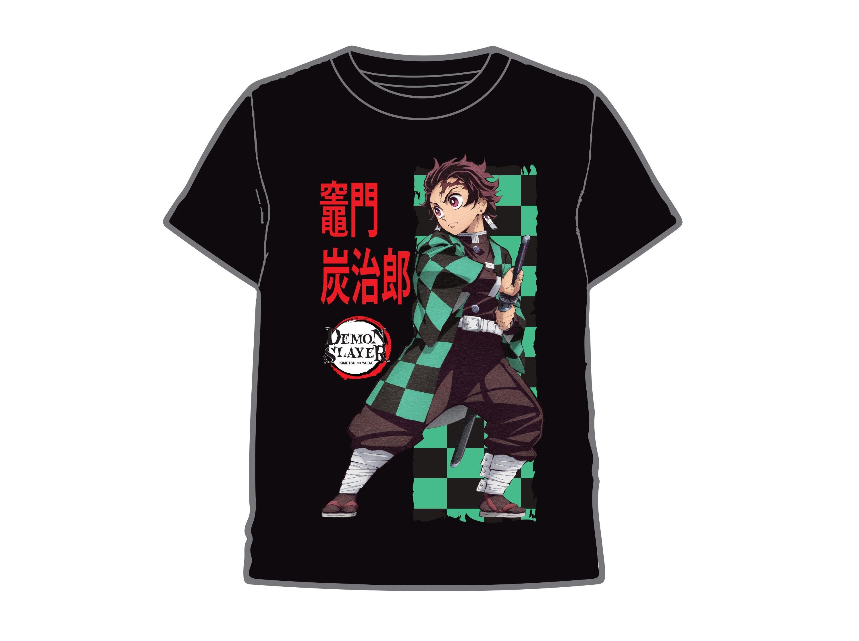 T-SHIRT DEMON SLAYER TANJIRO L image number 0