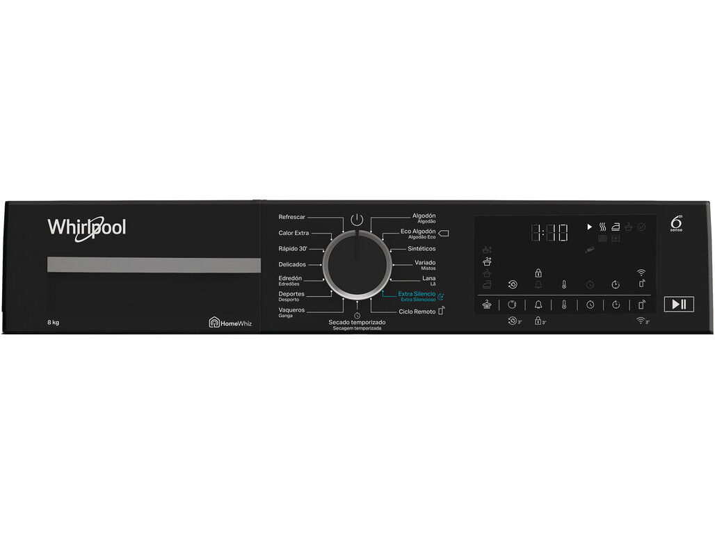 M&Aacute;QUINA DE SECAR ROUPA WHIRLPOOL C WD 84M WBS SPT C 8KG image number 8