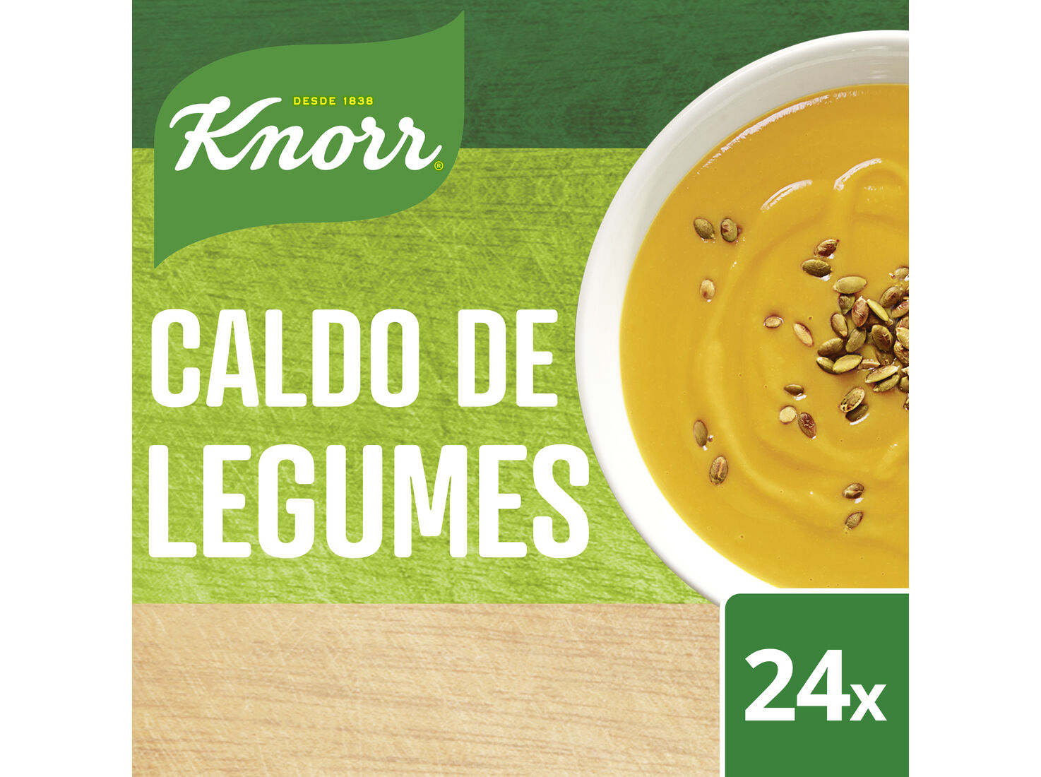CALDO KNORR LEGUMES 24 CUBOS 240GR image number 0