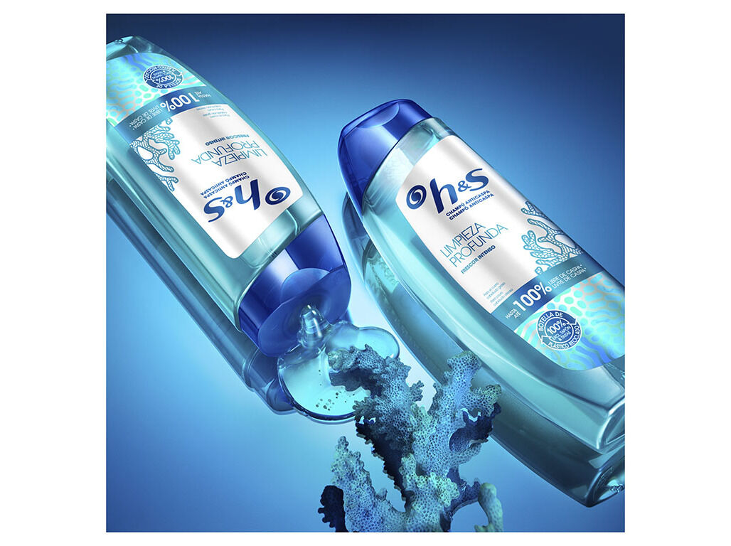 CHAMP&Ocirc; H&S ANTI-CASPA TRANSPARENTE DETOX 300ML image number 3