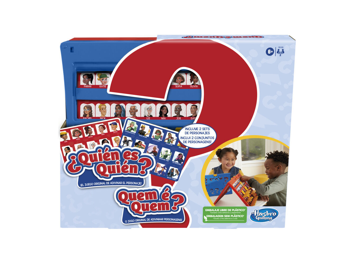 JOGO QUEM &Eacute; QUEM HASBRO image number 0