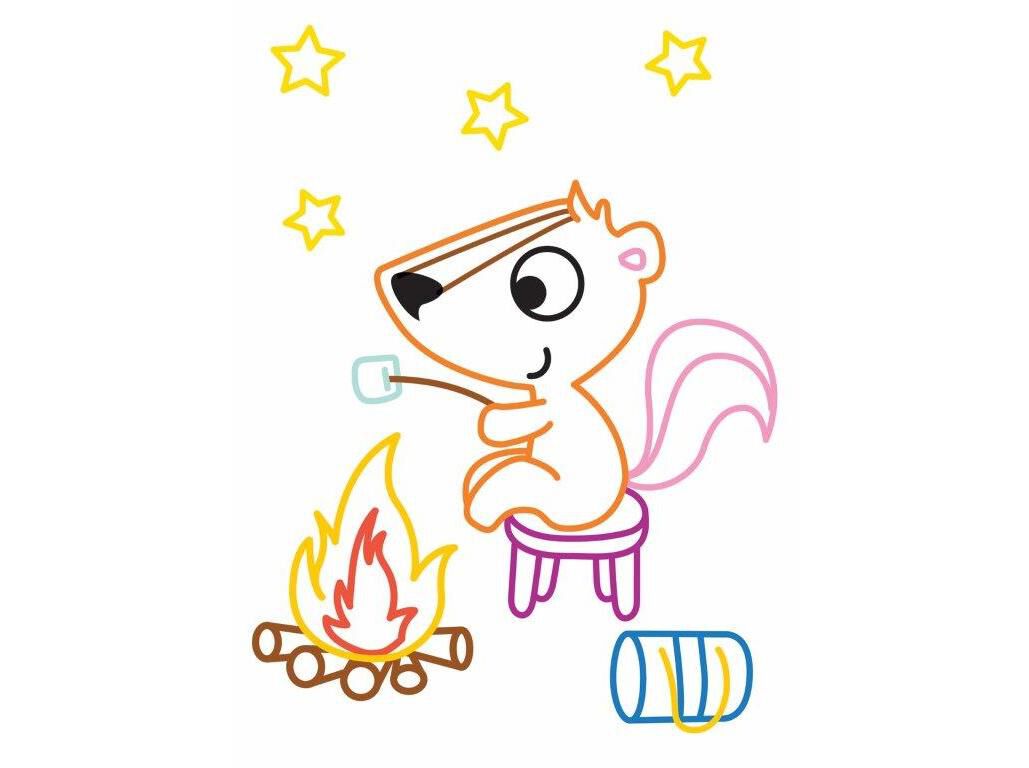 EU PINTO DENTRO DAS LINHAS LARANJA image number 1