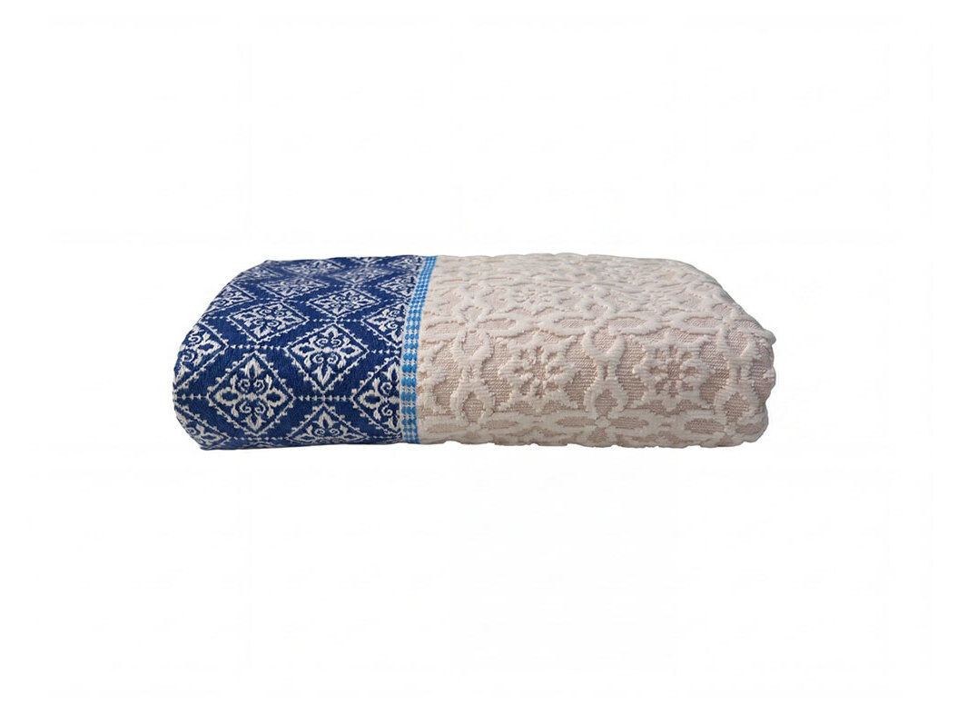 TOALHA M&Atilde;OS MUNDOTEXTIL AZUL 550G 50X100