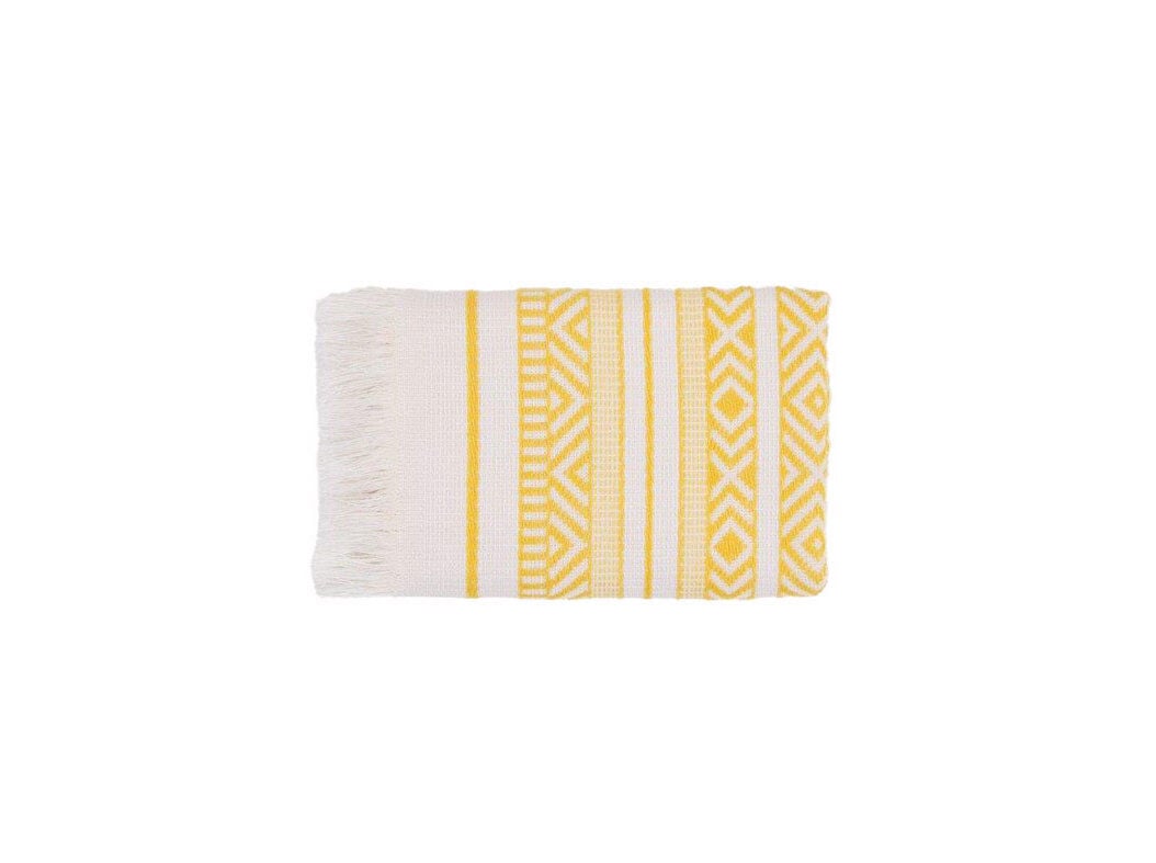 TOALHETE TURCO LASA AMARELO 550 G 30X50CM