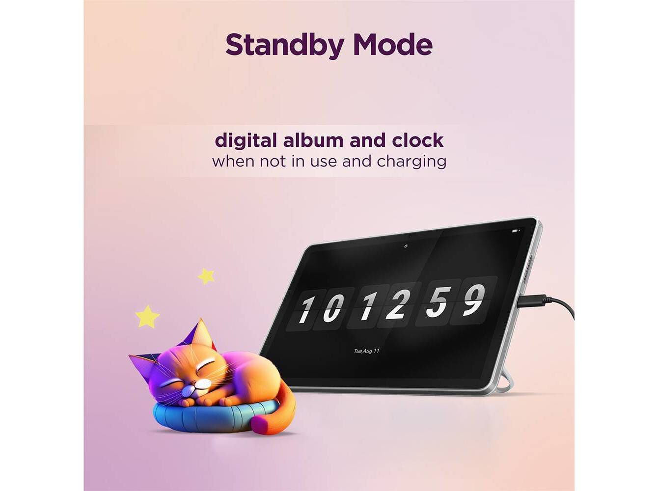 TABLET LENOVO TAB TB311FU + CLEAR CASE 10.1" image number 4