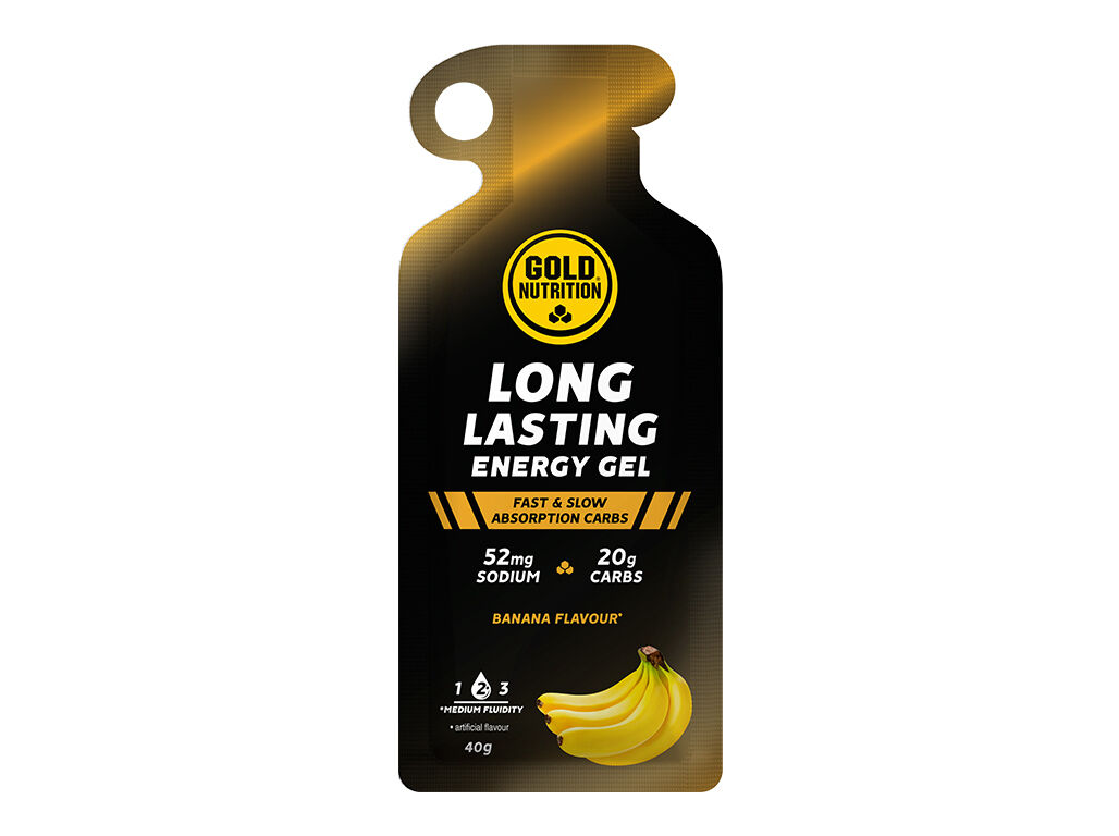 GEL ENERG&Eacute;TICO GOLDNUTRITION LONGA DURA&Ccedil;AO BANANA 40 G