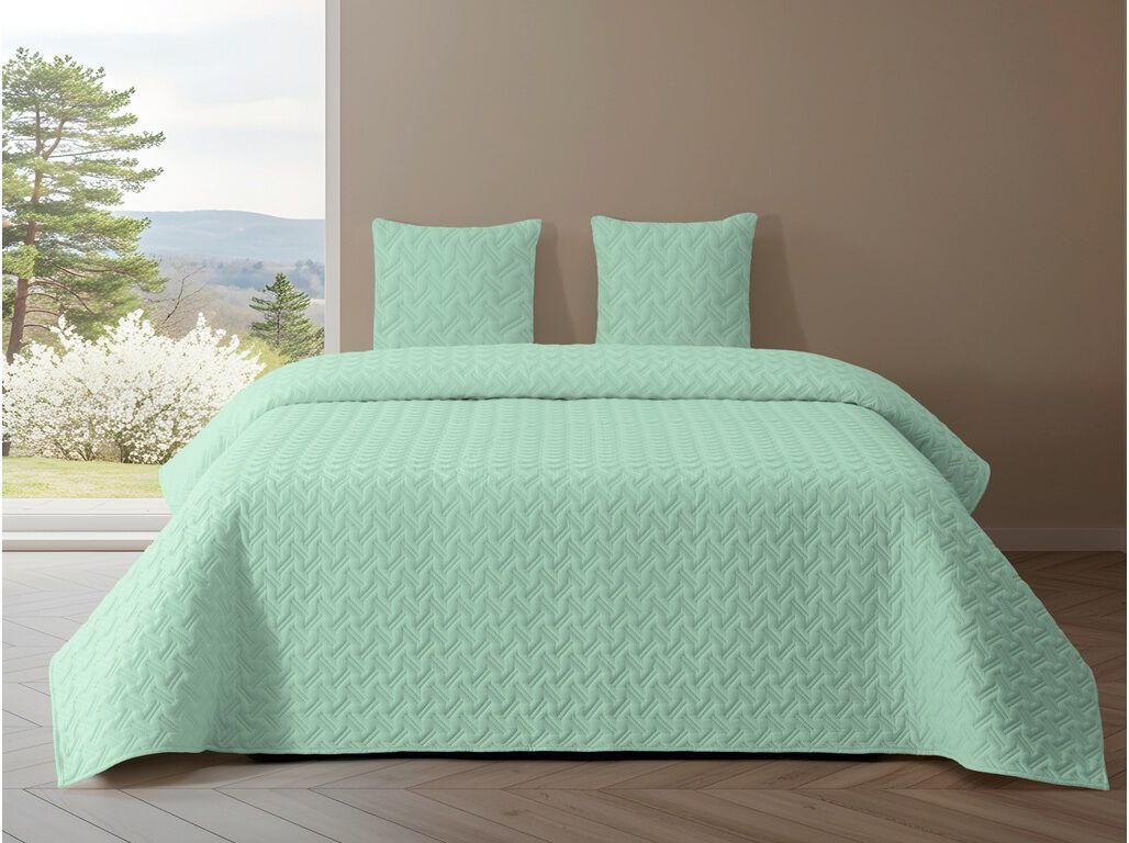 COBERTURA ACOLCHOADA HOMESPECIAL VERDE 220X240CM