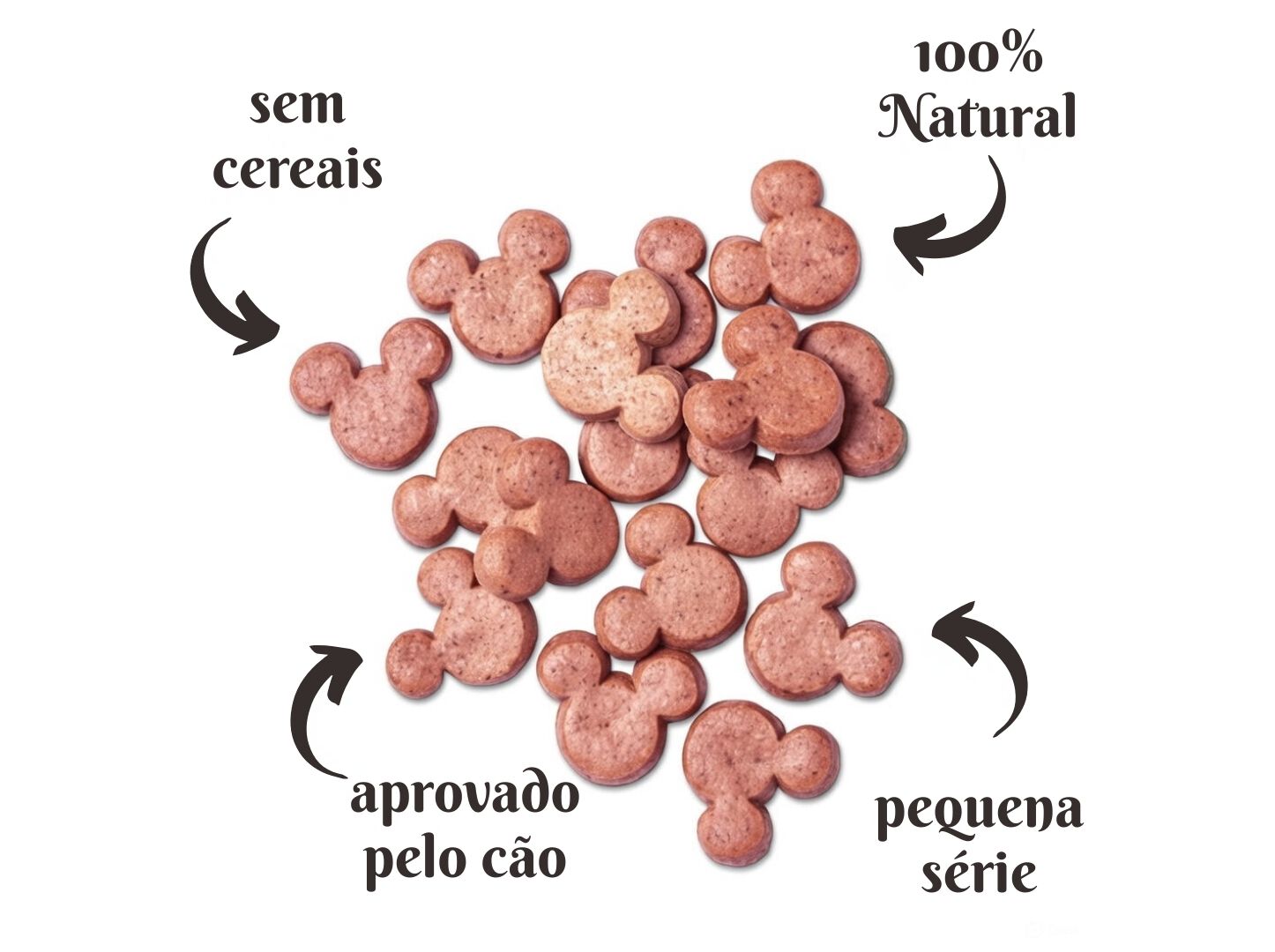 SNACKS C&Atilde;O GRAIN FREE DISNEY SALM&Atilde;O 100G image number 1