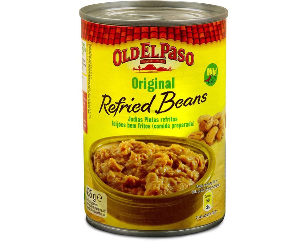 REFRIED BEANS OLD EL PASO 435G