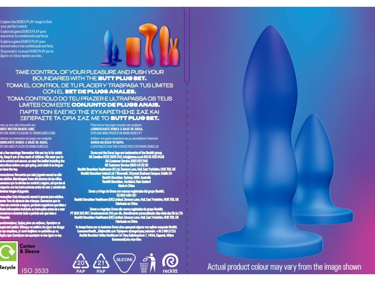 ESTIMULADOR DUREX ANAL image number 1