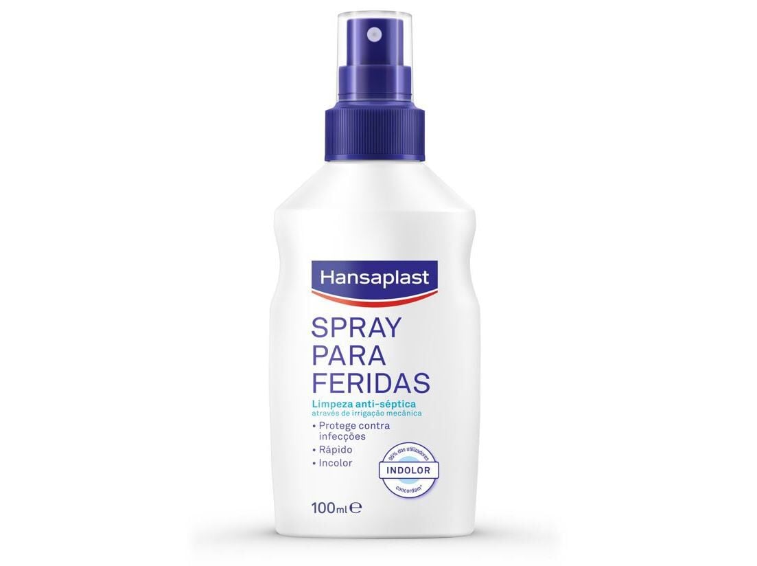 Spray para Limpeza de Feridas HANSAPLAST 100ml image number 0