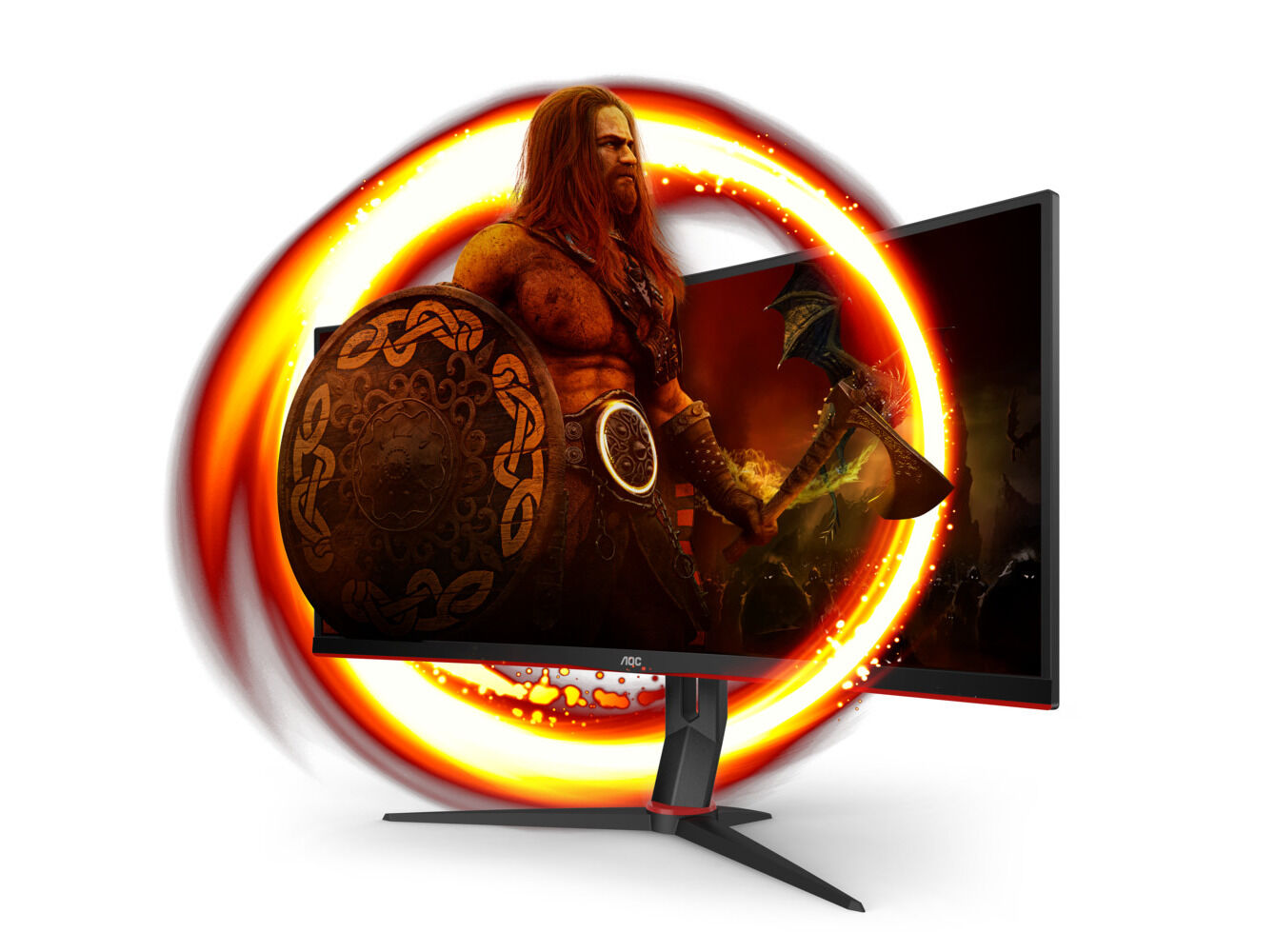 MONITOR GAMING AOC CU34G2X/BK (34" UWQHD 21:9 144HZ FREESYNC) image number 3