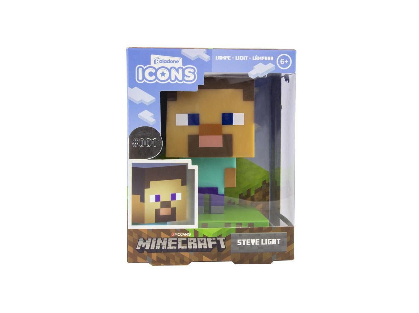 MINI LUZ MINECRAFT STEVE image number 0