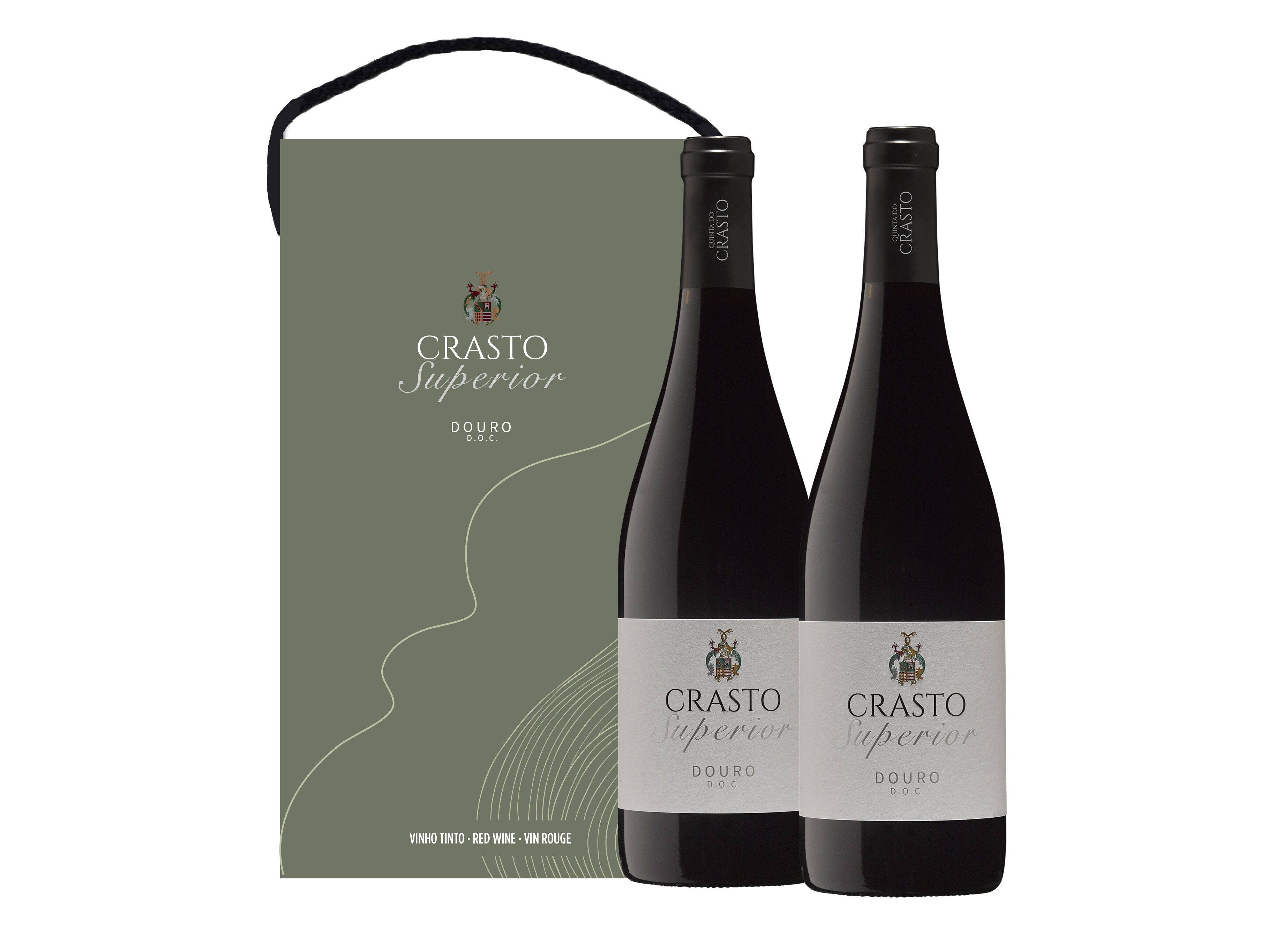 CONJUNTO VINHO TINTO CRASTO SUPERIOR DOURO 2X0.75L image number 1