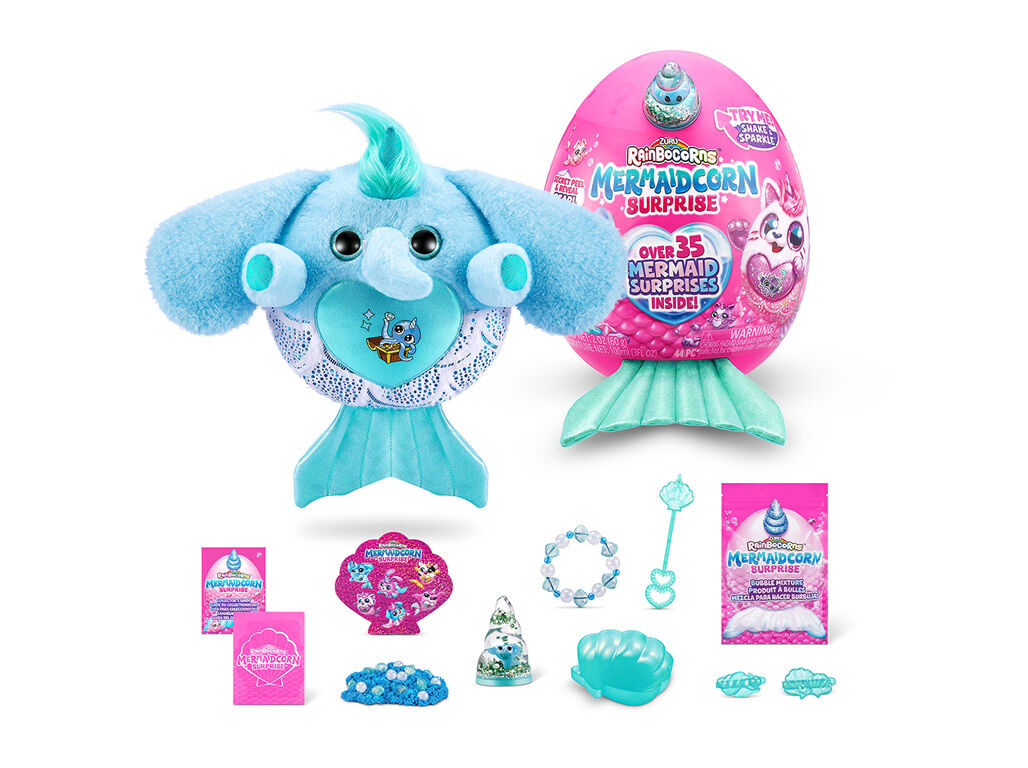 PELUCHE RAINBOCORNS MERMAIDCORNS MODELOS SORTIDOS image number 11