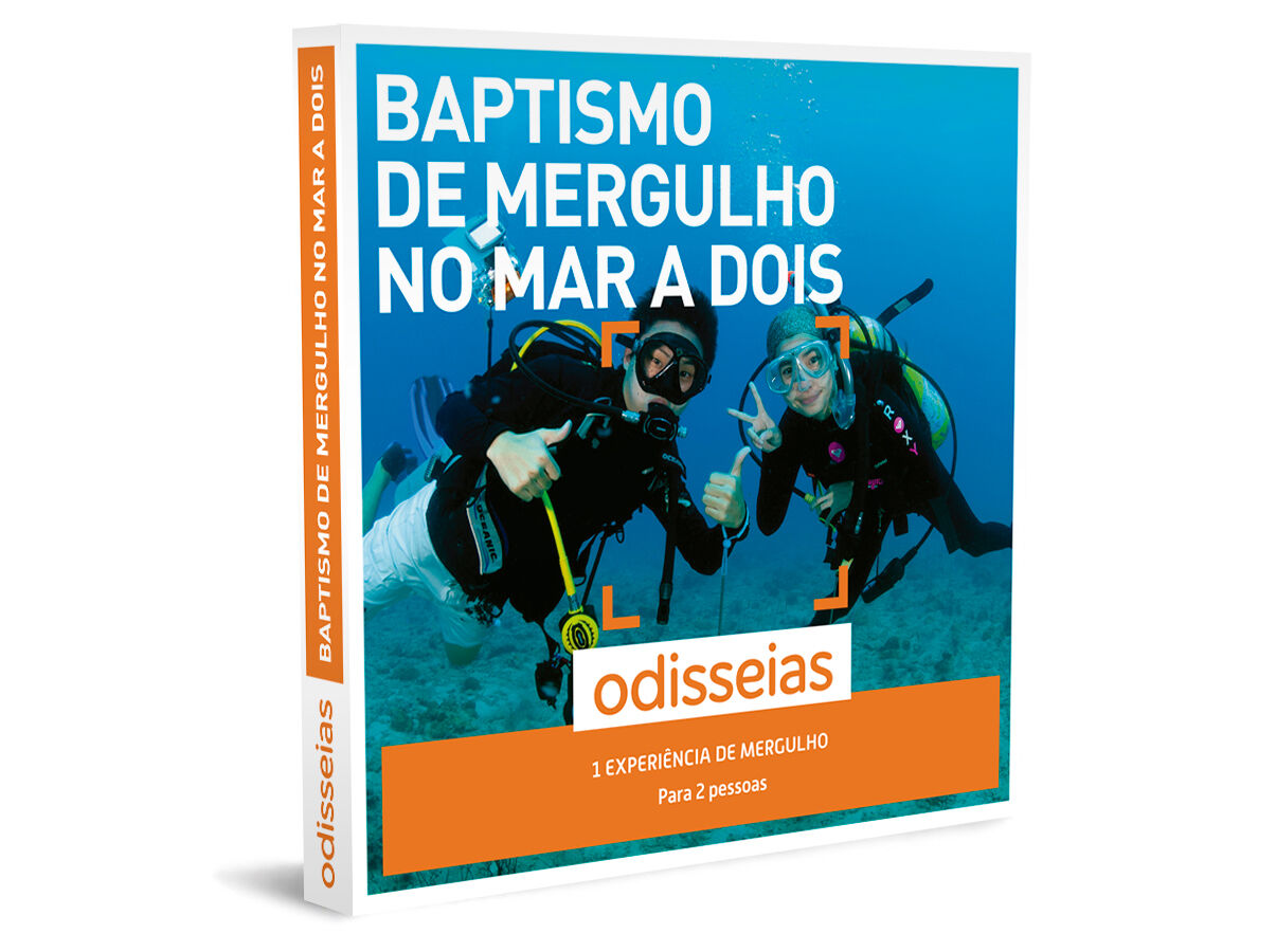 PACK PRESENTE ODISSEIAS - BAPTISMO DE MERGULHO NO MAR A DOIS " " EXPERI&Ecirc;NCIAS DE AVENTURA image number 0