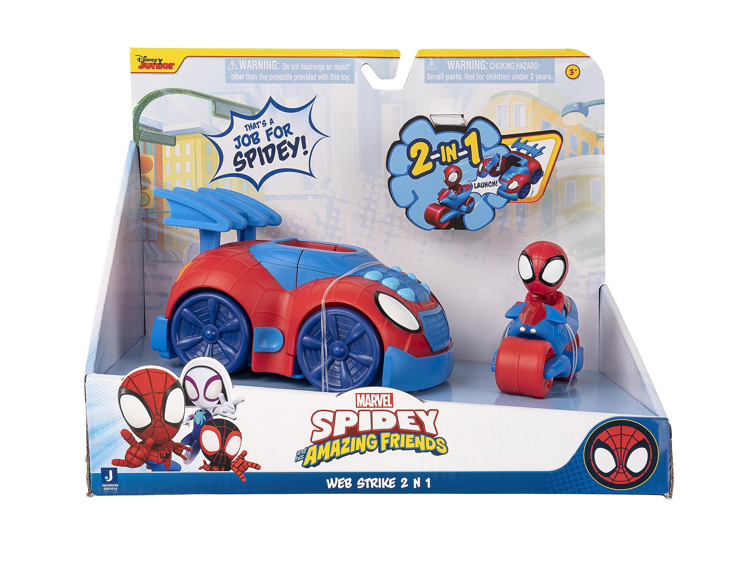 VE&Iacute;CULO SPIDEY&FRIENDS WEB STRIKE image number 0