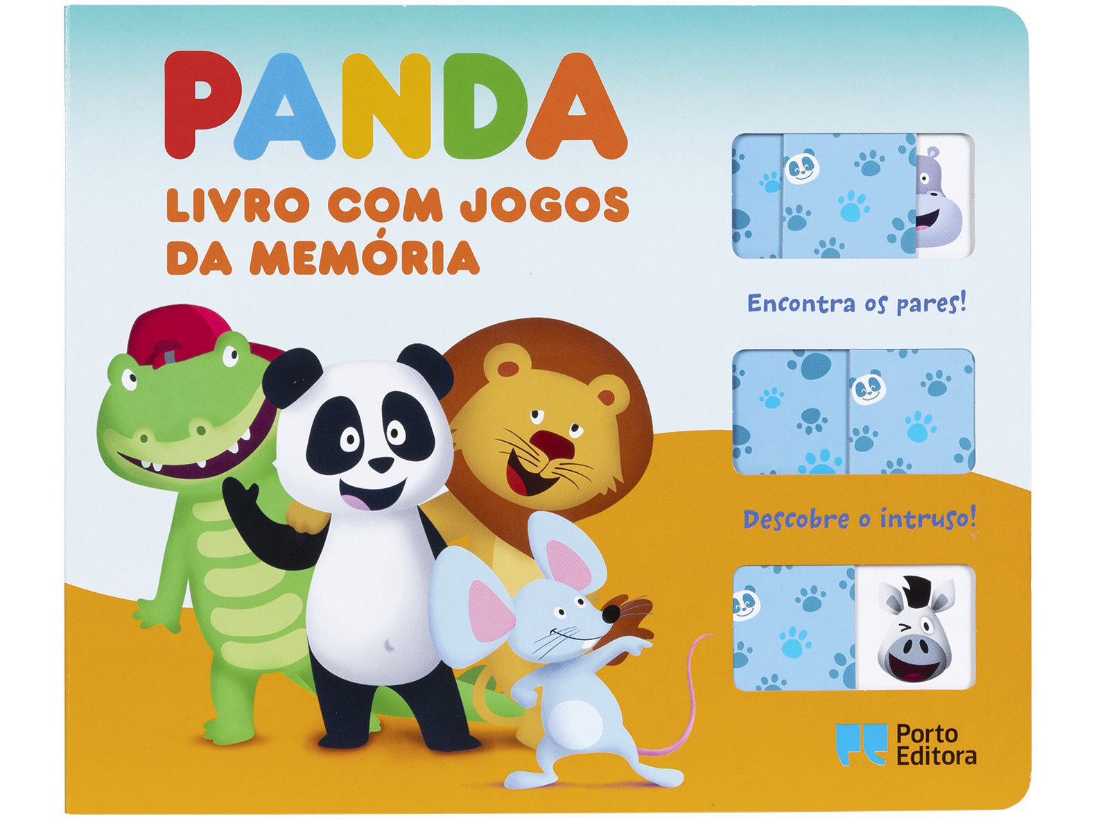 LIVRO CANAL PANDA - LIVRO COM JOGOS DA MEM&Oacute;RIA