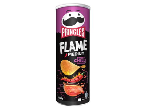 APERITIVOS PRINGLES FLAME HOT & SWEET CHILI 160G image number 0