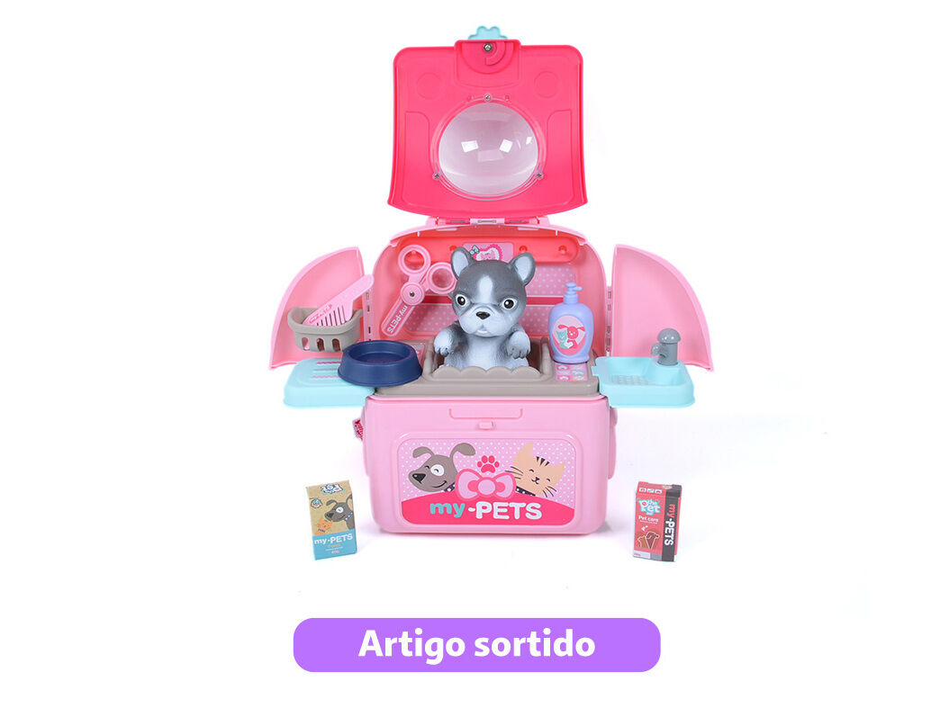 PET COM TRANSPORTADORA MODELOS SORTIDOS