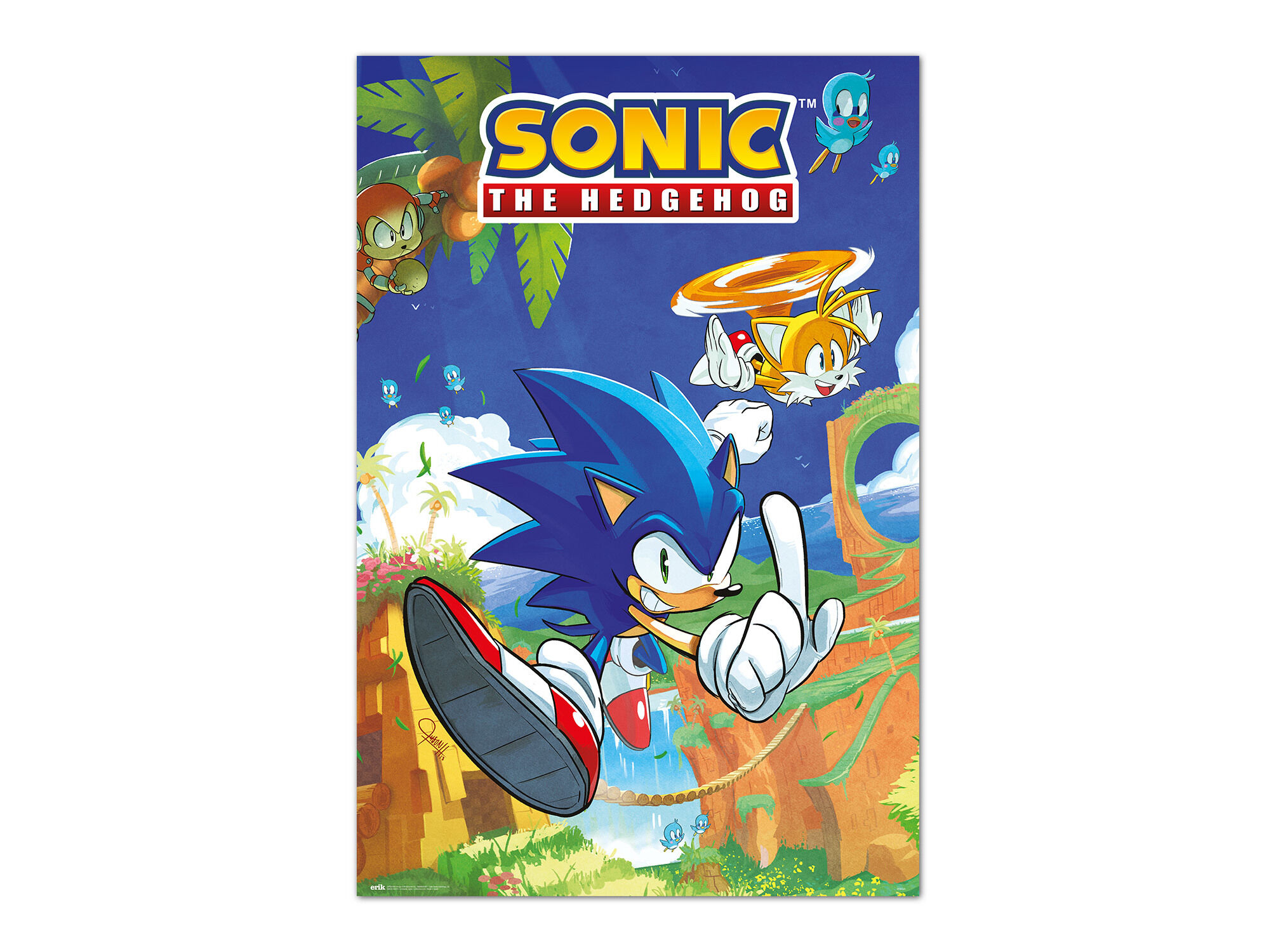 POSTER THE HEDGEHOG SONIC image number 0