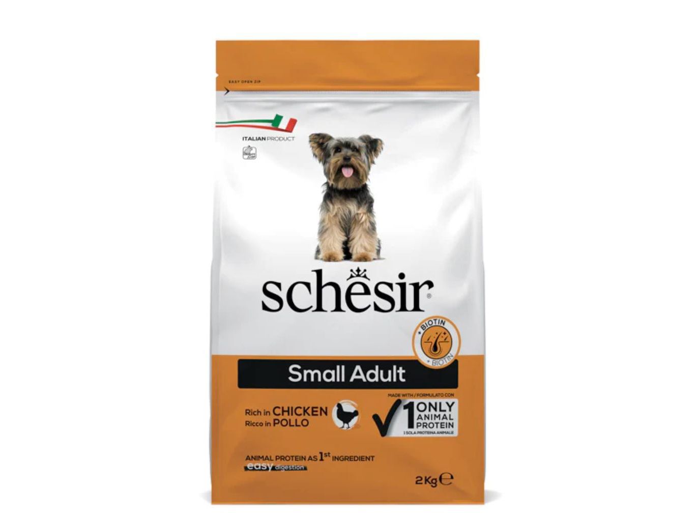 RA&Ccedil;&Atilde;O PARA C&Atilde;O SCHESIR MINI FRANGO 2KG image number 0