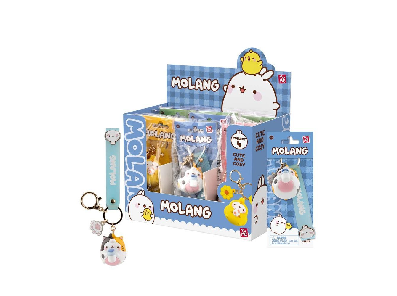 PORTA-CHAVES MOLANG ANIMAL COSTUME MODELOS SORTIDOS image number 1