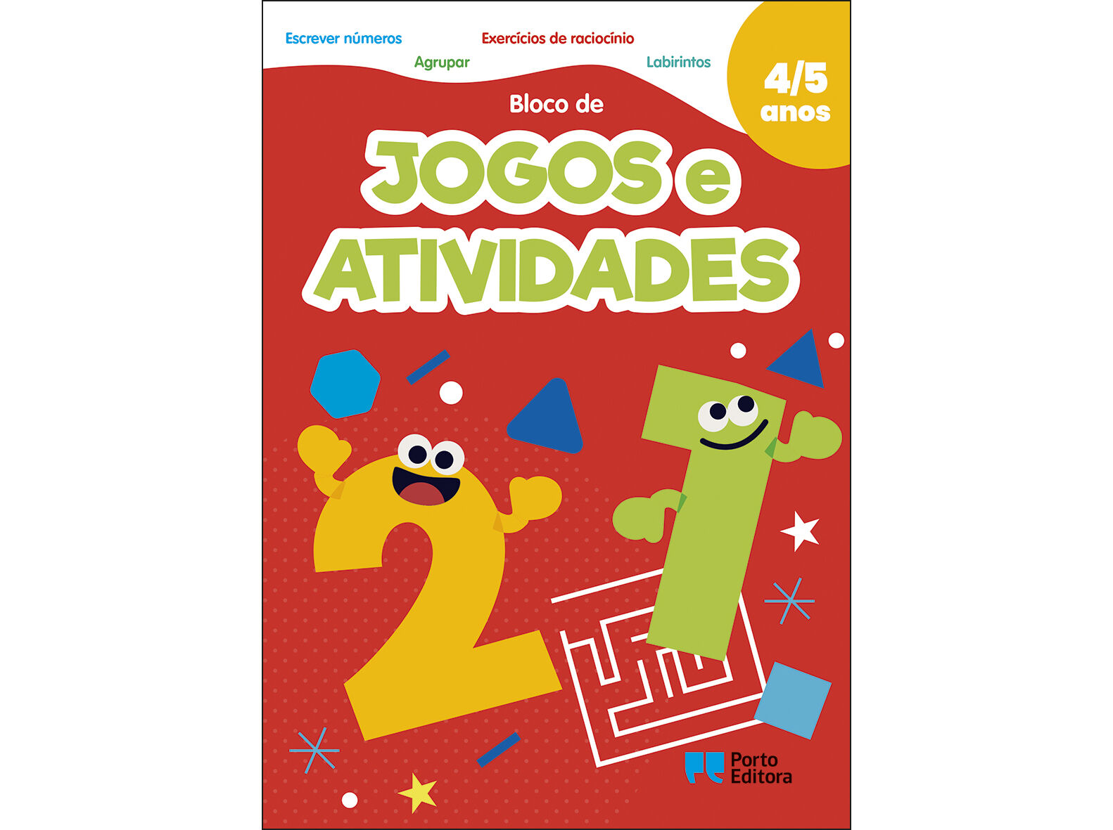 LIVRO BLOCO DE JOGOS E ATIVIDADES - 4/5 ANOS image number 1