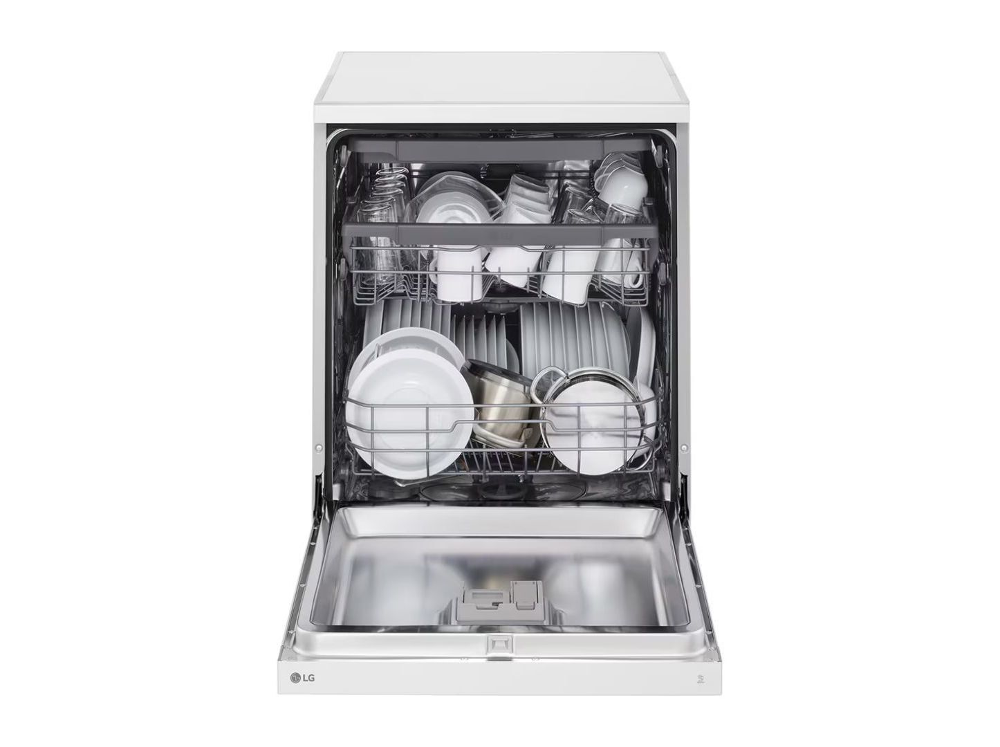 M&Aacute;QUINA LAVAR LOI&Ccedil;A LG DF273FW BRANCO A 14 CONJUNTOS image number 2