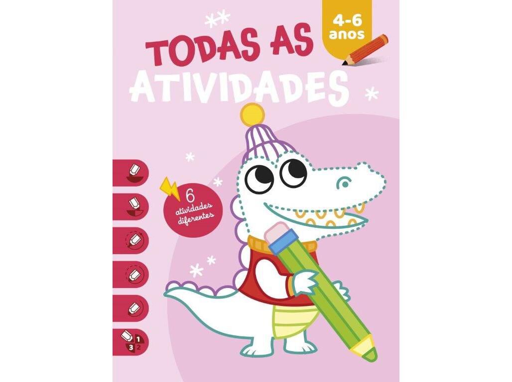 LIVRO TODAS AS ATIVIDADES 4-6 ANOS ROSA image number 0