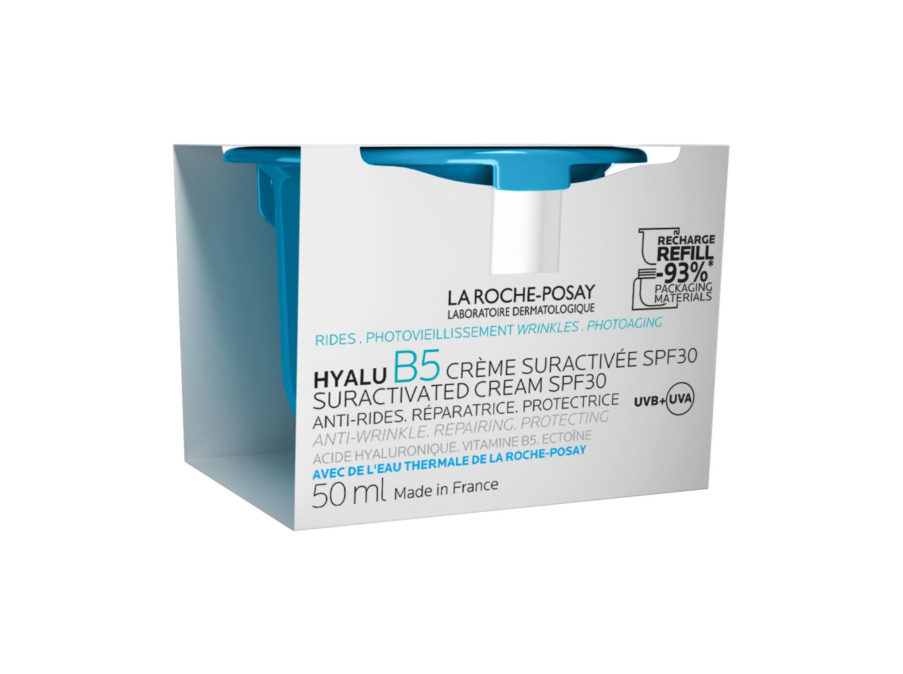 RECARGA CREME LA ROCHE POSAY HYALU B5 SURACT SPF30 50ML image number 0
