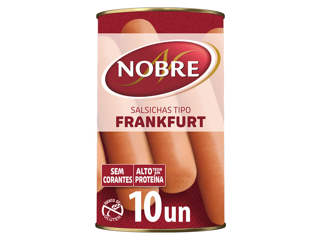 SALSICHAS NOBRE 10 UNI 380(250)G