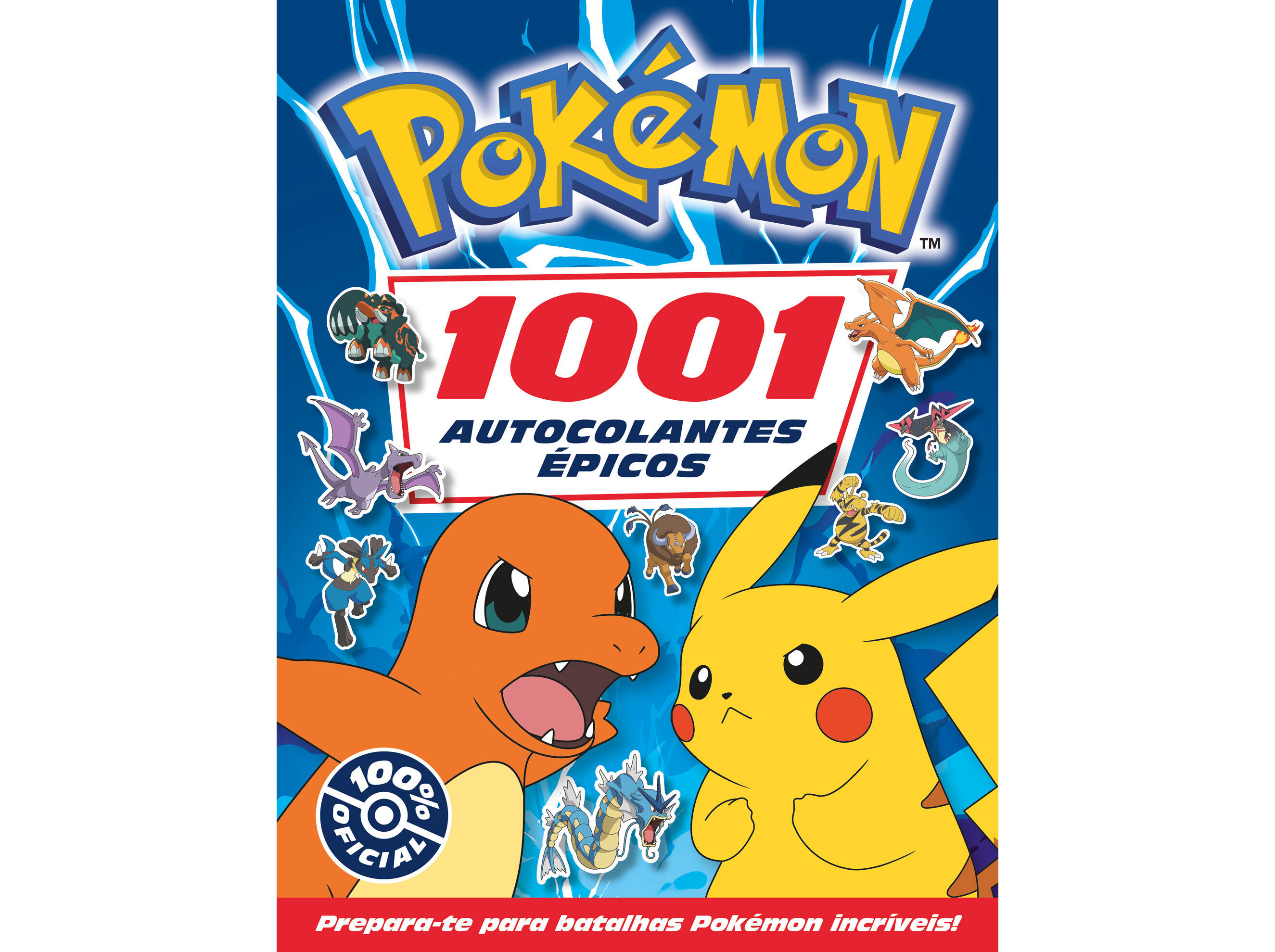 LIVRO POK&Eacute;MON - 1001 AUTOCOLANTES &Eacute;PICOS image number 0
