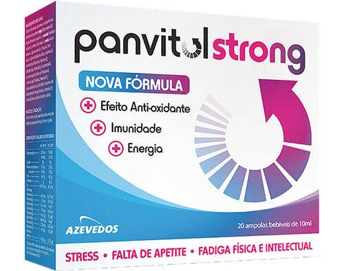 SUPLEMENTO PANVITOL STRONG AMPOLAS 20X10ML image number 0
