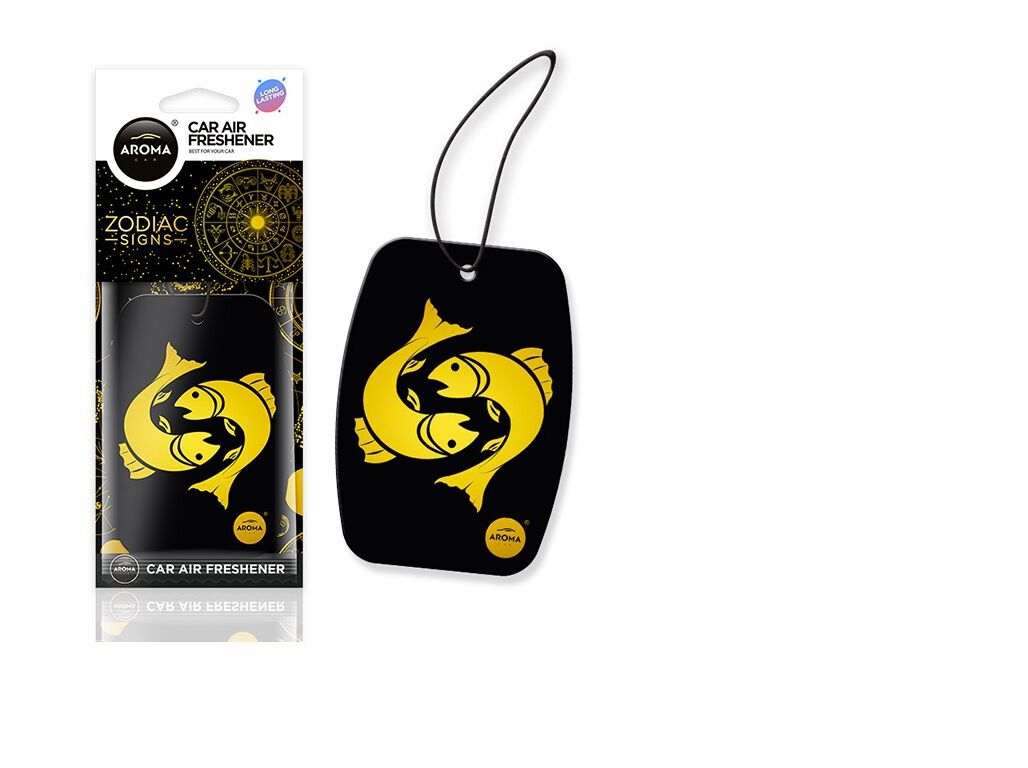 AMBIENTADOR AUTO AROMA CAR ZODIACO PEIXES PERFUME image number 1