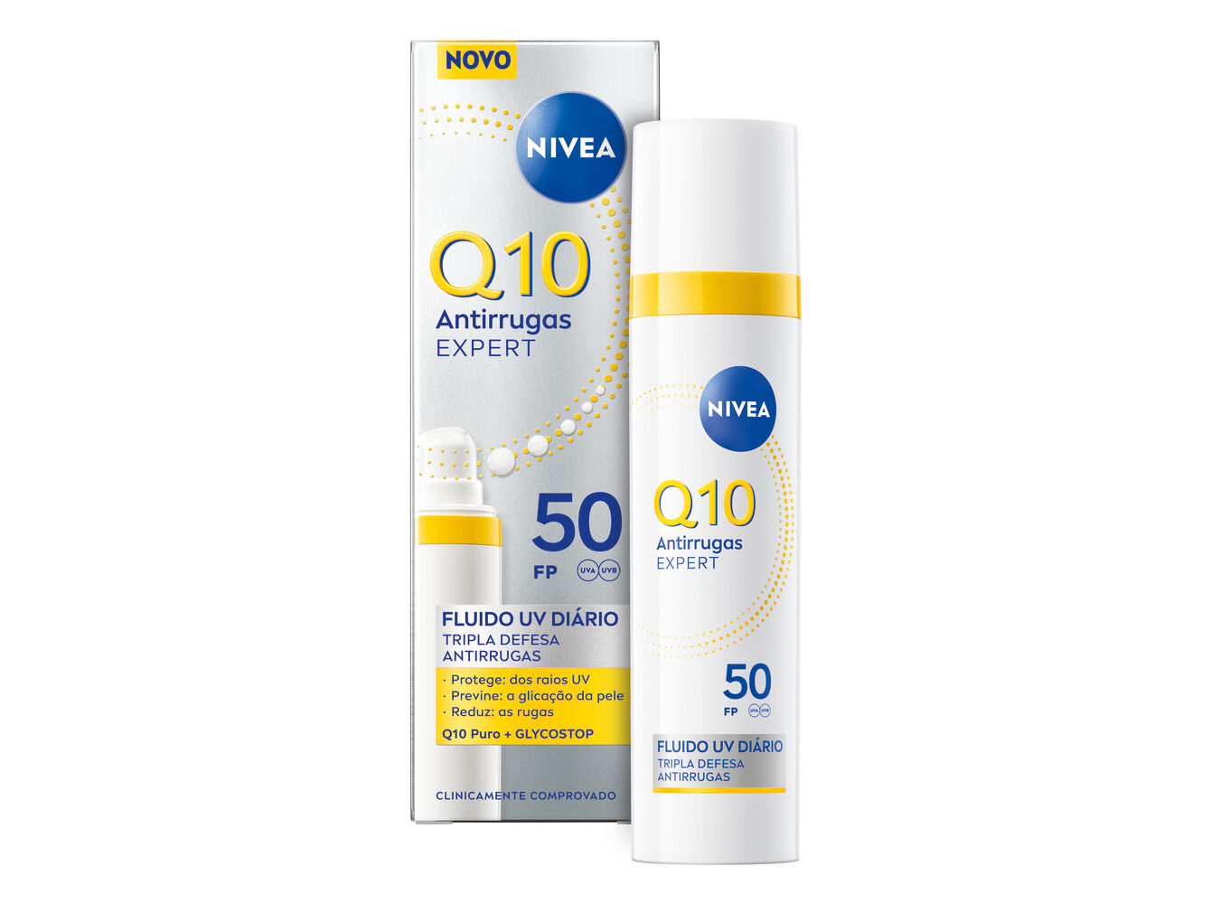 CREME FLUIDO NIVEA Q10 GLICOSTOP FP50 40ML image number 0