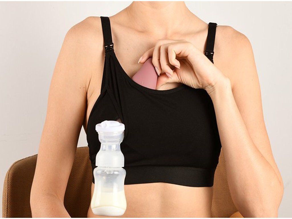 MASSAJADOR DE LACTA&Ccedil;&Atilde;O MOMCOZY AQUECEDOR 2 EM 1 ROSA image number 5