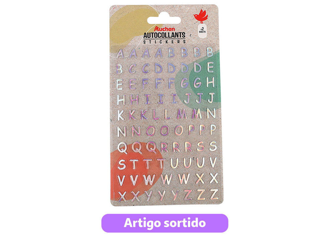 AUTOCOLANTES AUCHAN MODELOS SORTIDOS image number 2