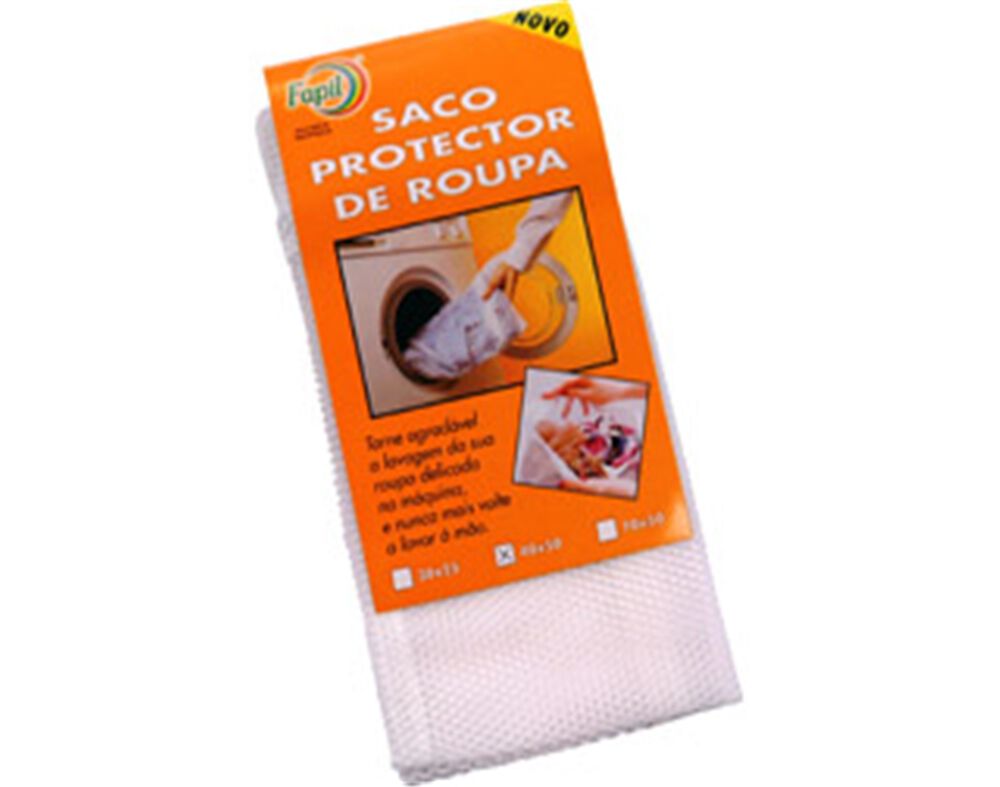 SACO DE REDE PARA LAVAR ROUPA FAPIL 40X50CM