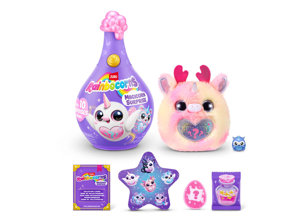 PELUCHE MAGICORNS RAINBOCORNS PEQUENO MODELOS SORTIDOS image number 3
