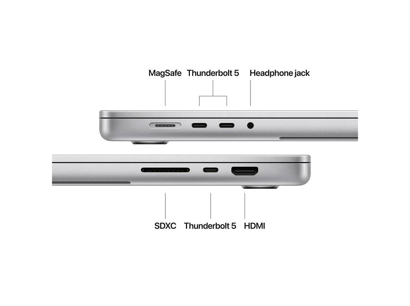 MACBOOK PRO APPLE 14" SILVER M4 PRO/GPU 16 CORE/24GB/512GB MX2E3PO/A image number 4