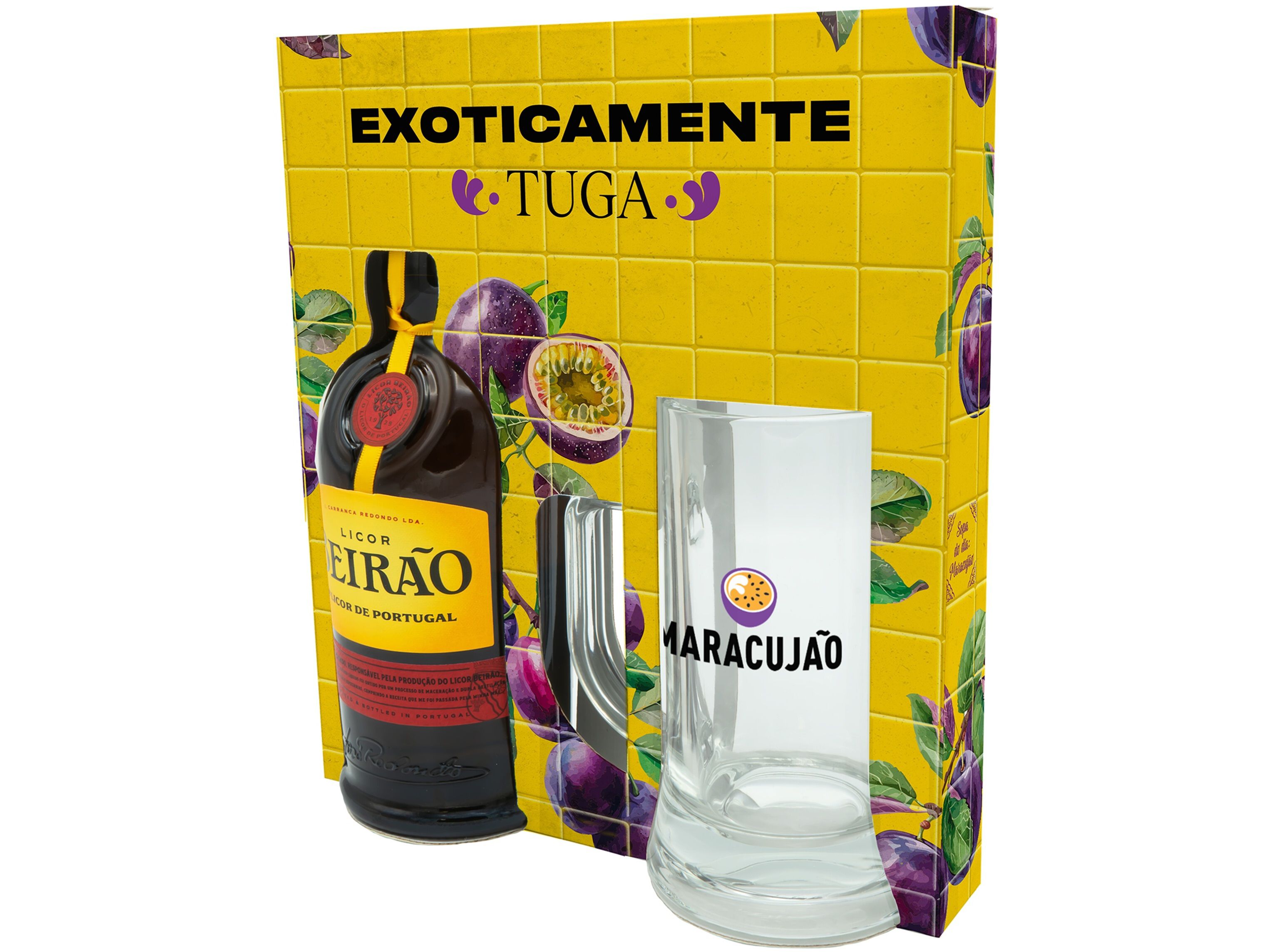 LICOR BEIR&Atilde;O C/ CANECA MARACUJ&Atilde;O 0.7L image number 0