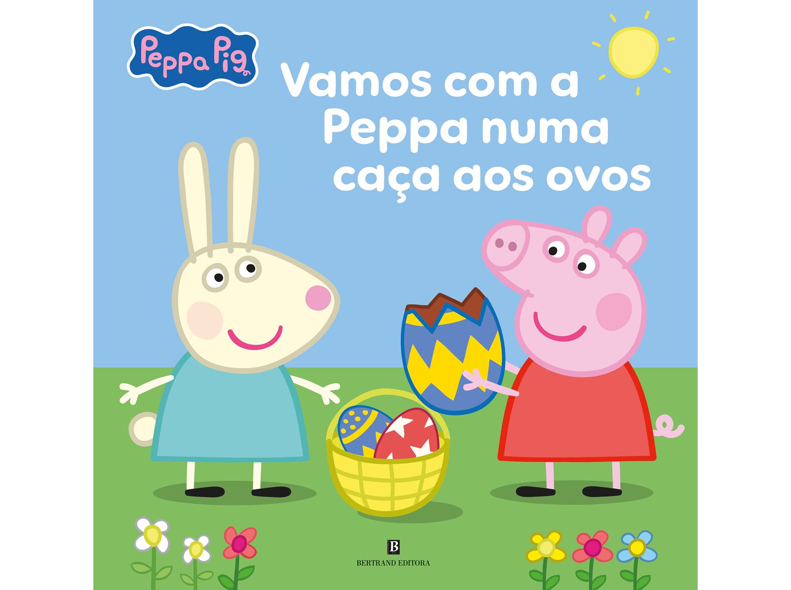 LIVRO PEPPA PIG - VAMOS COM A PEPPA NUMA CA&Ccedil;A AOS OVOS MARK BAKER & NEVILLE BERTRAND image number 0