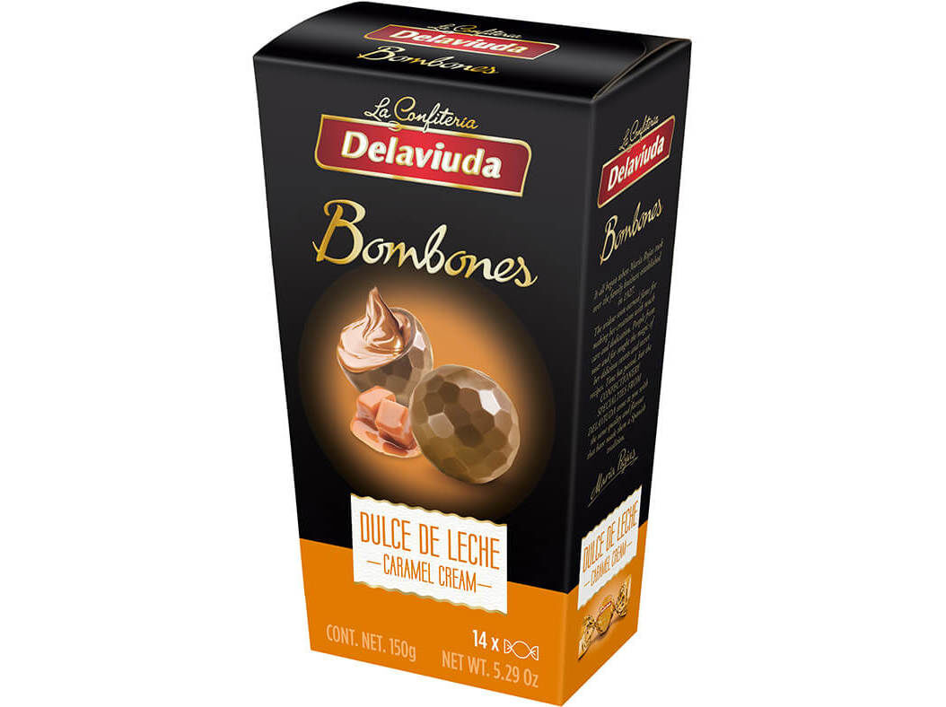 BOMBONS DELAVIUDA CARAMELO 150G image number 0