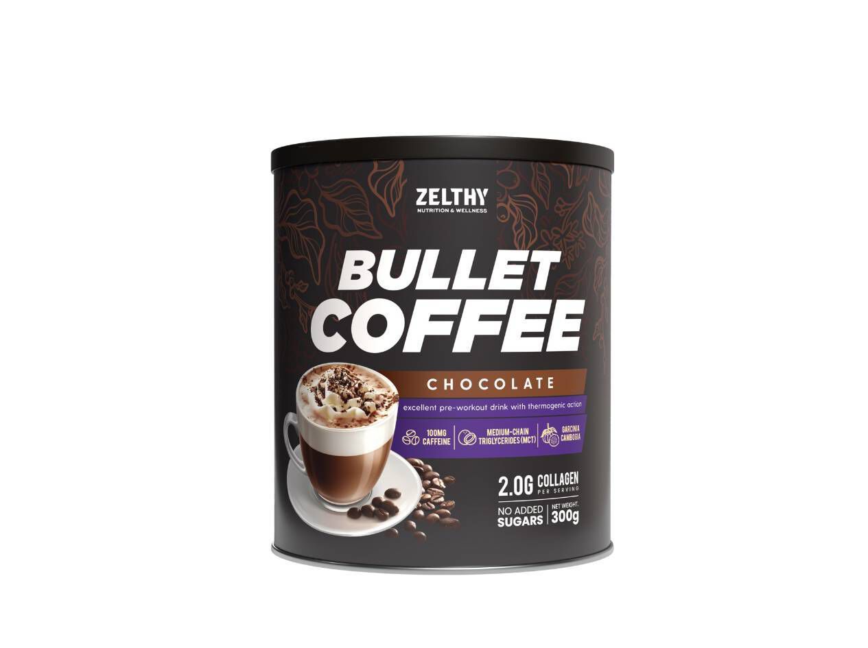 BULLET COFFE ENERGIA ZELTHY CHOCOLATE 300G image number 0