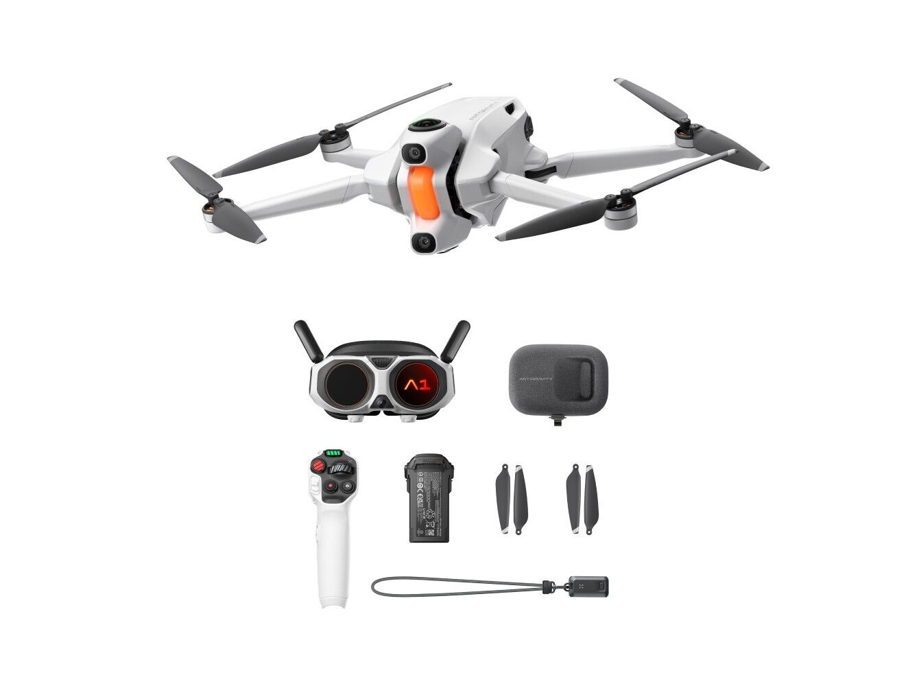 DRONE INSTA360 BRANCO ANTIGRAVITY A1 STANDARD