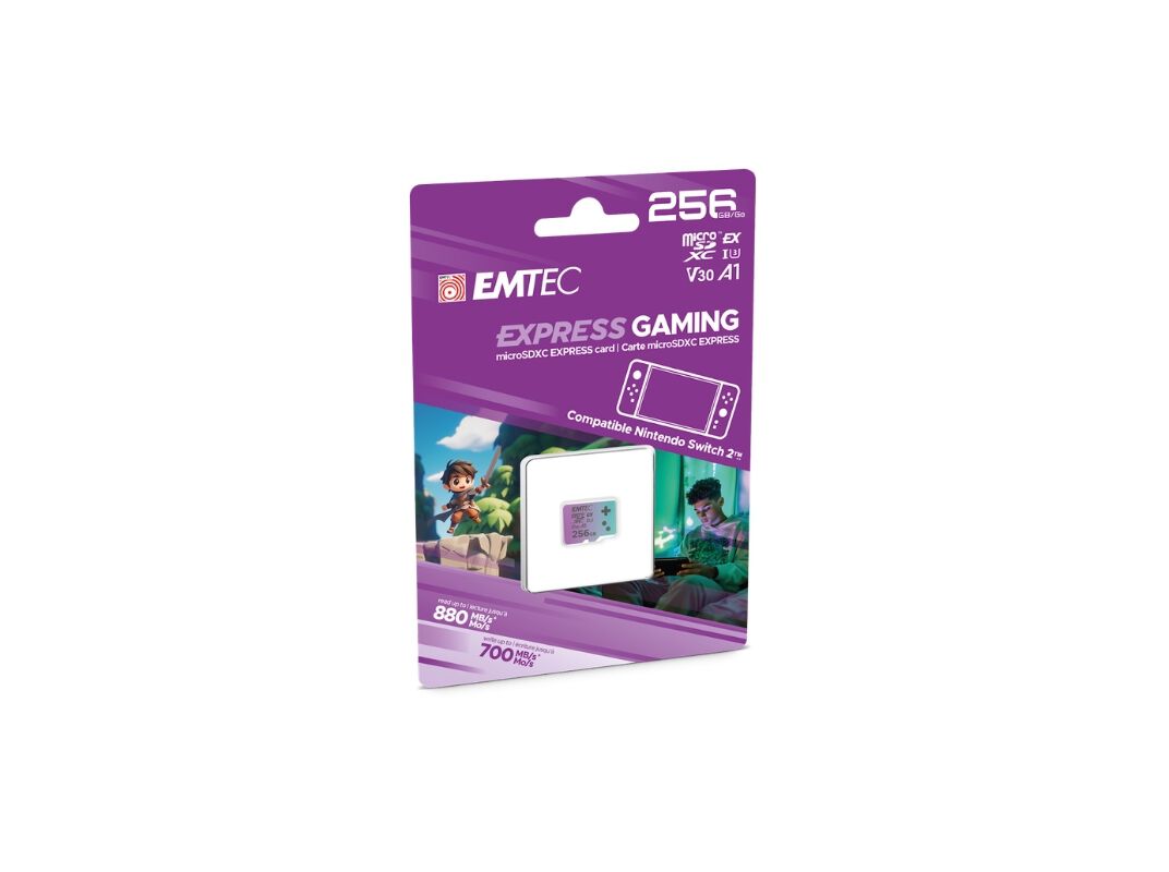 MICROSD EMTEC GAMING SWITCH 2 EXTREME 256GB